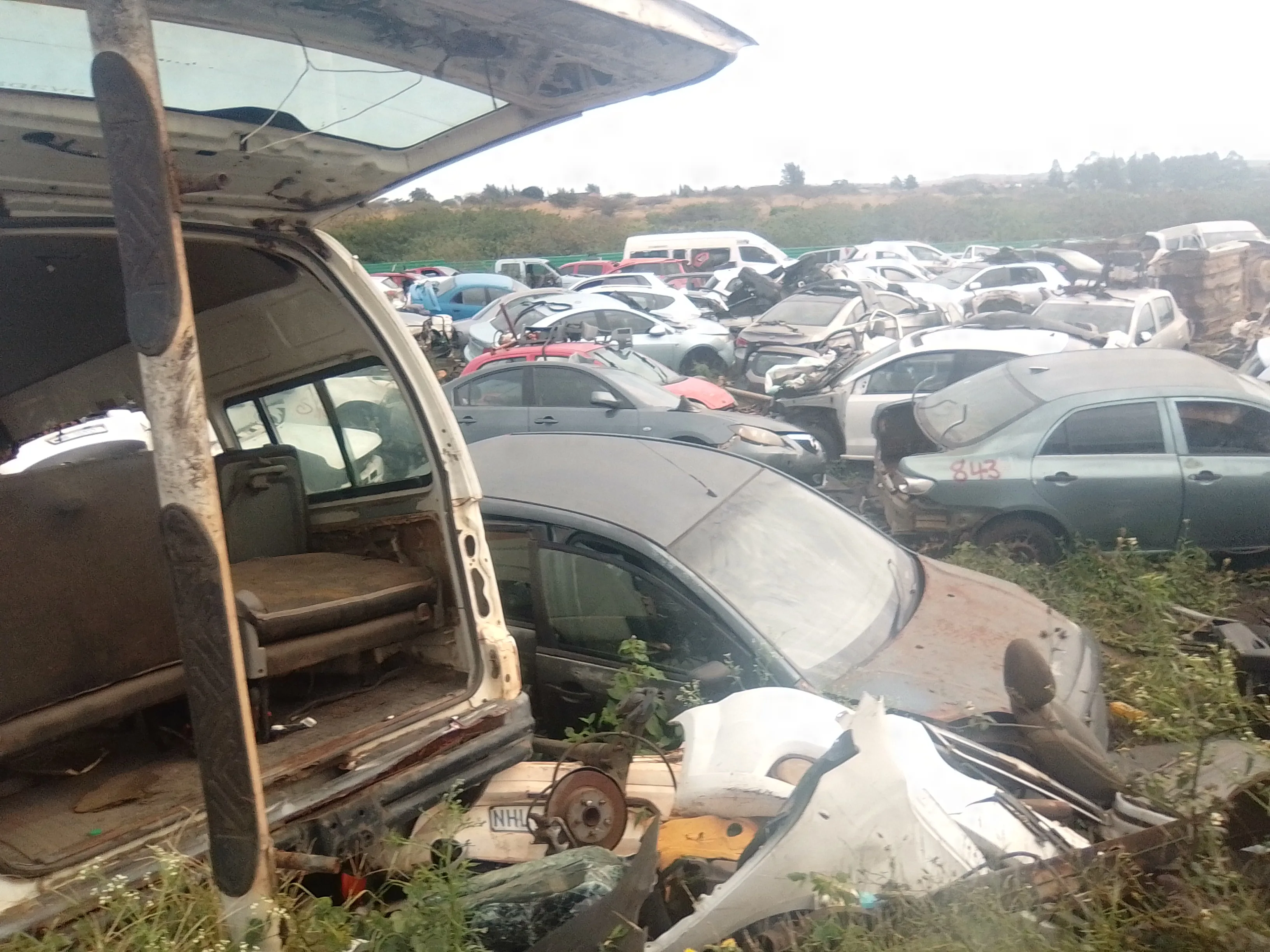 Maqimba Used Spares yard — large vehicle stock